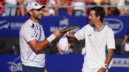 Andrés Molteni y el mexicano Santiago González, campeones dobles, Argentina Open.