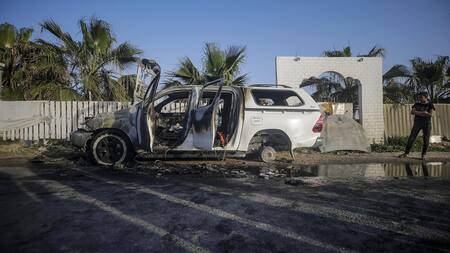 Ataque israelí a integrantes del Word Central Kitchen (WCK) en Gaza. Foto: EFE.