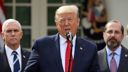 Coronavirus, pandemia, Estados Unidos, Donald Trump, conferencia, REUTERS