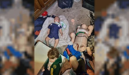 El material incaudado durante el allanamiento. Foto: NA