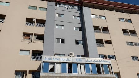 Hospital en el Líbano. Foto: Reuters.