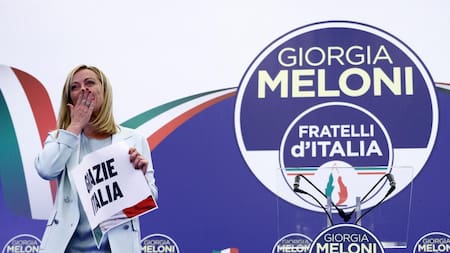 Giorgia Meloni. Foto: REUTERS.