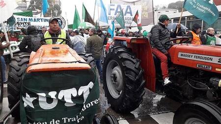 Tractorazo - Protesta de productores