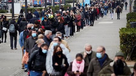 Coronavirus en España. EFE.
