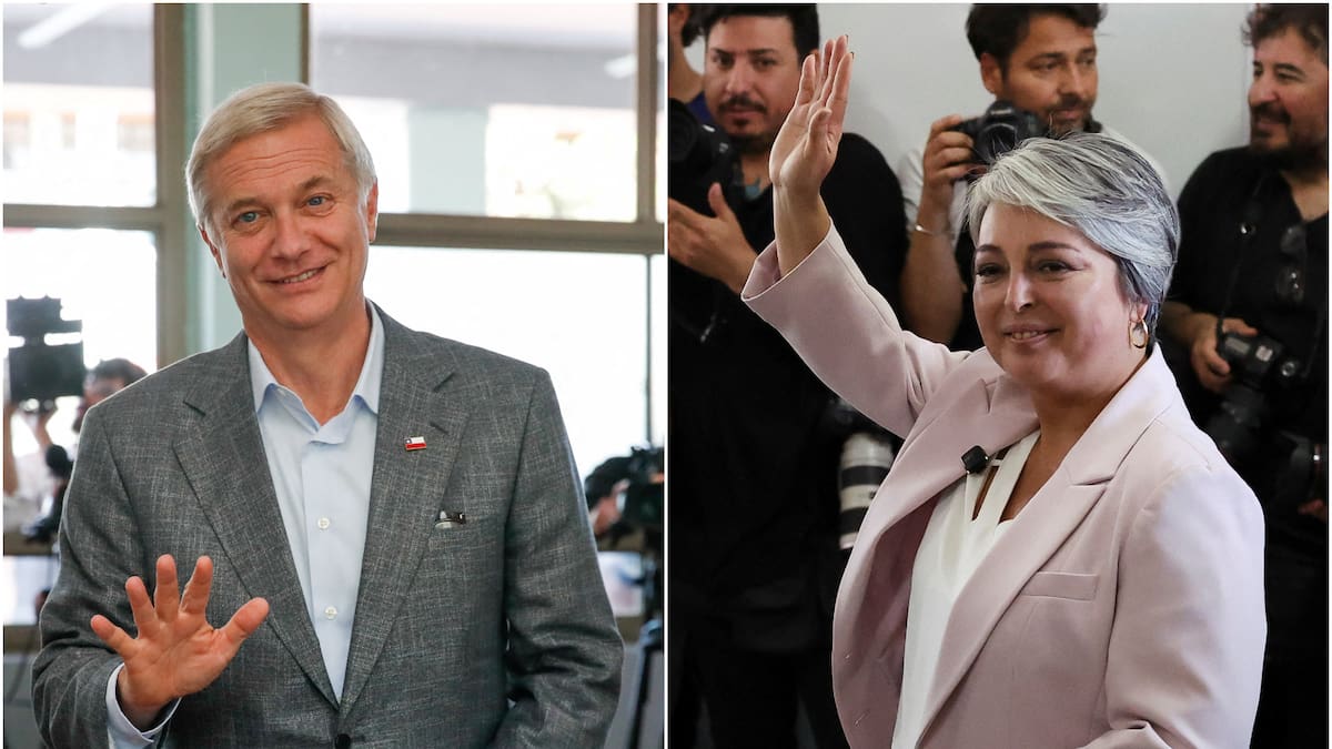 José Antonio Kast y Jeannette Jara.