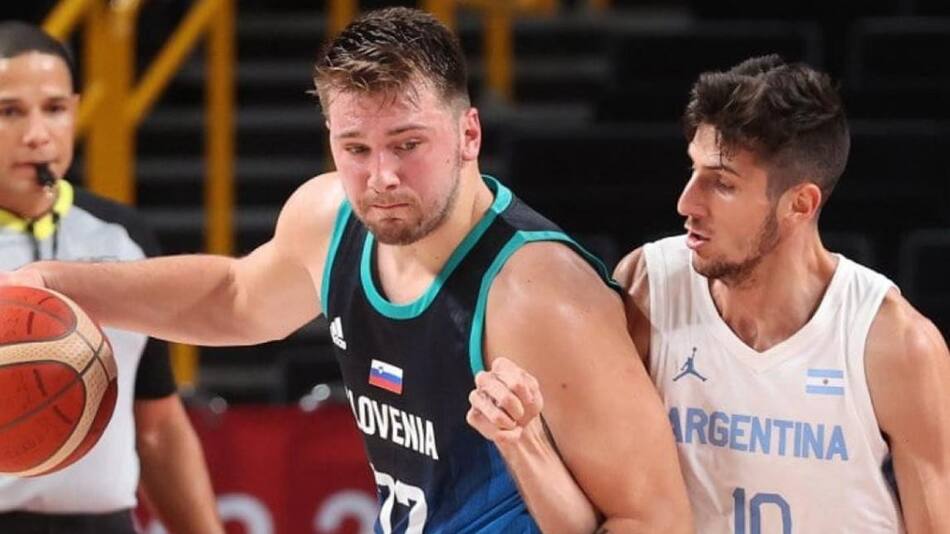 Basquet Argentina, Tokio 2021, ante Eslovenia, NA