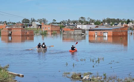 Trágico temporal en Bahía Blanca. Foto: Reuters/Juan Sebastian Lobos