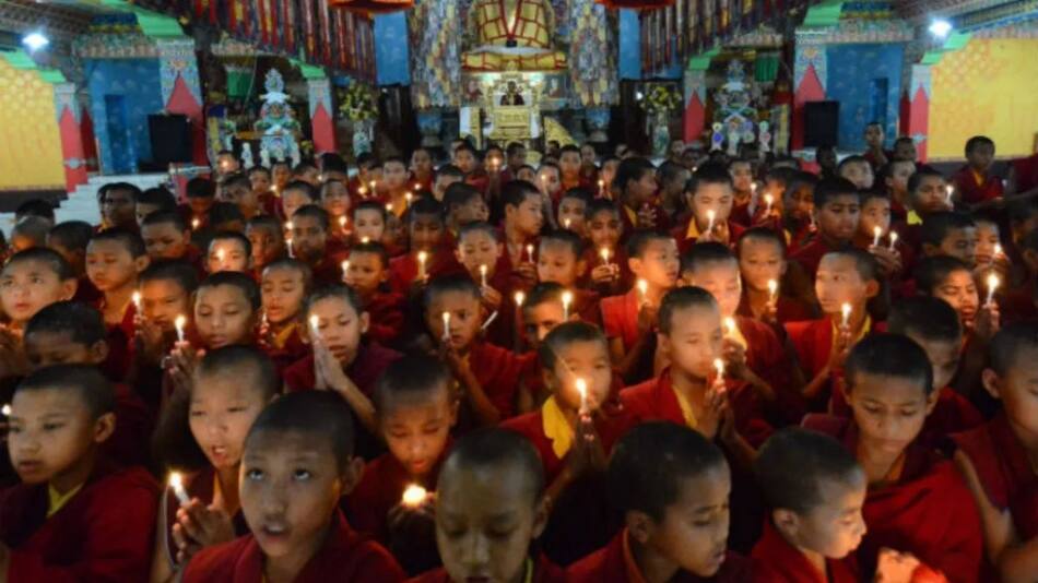 Niños tibetanos. Foto: EFE