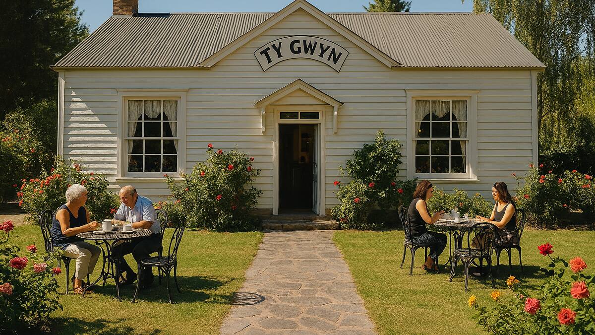 Ty Gwyn, casa de té en Chubut.