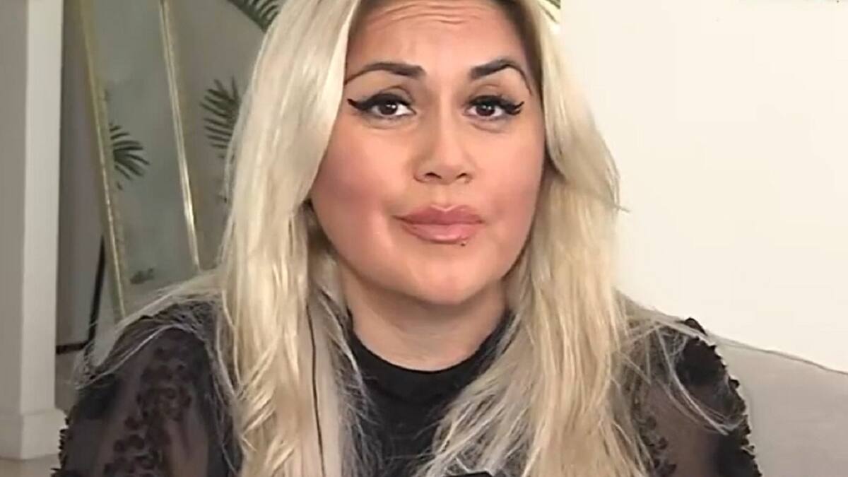Verónica Ojeda. Foto: captura América TV.
