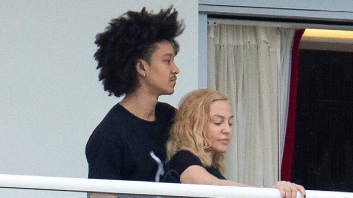 Madonna y su novio