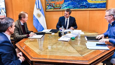 Sergio Massa se reunió con el Gobernador Bordet