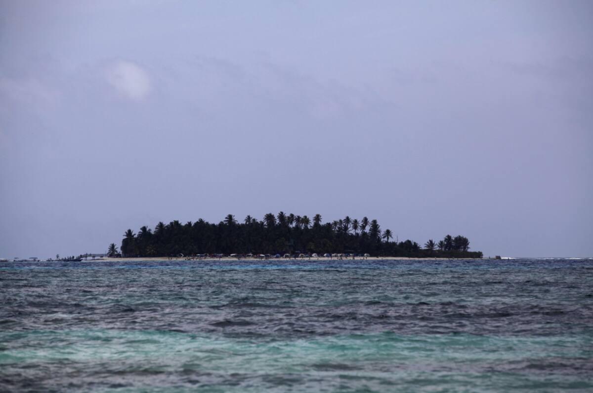 Islote coralino de Johnny Cay en el archipiélago de San Andrés, Colombia. Foto: Reuters.