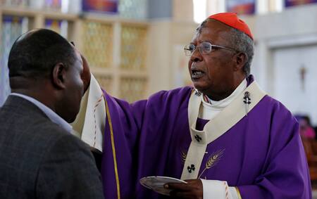 John Njue, cardenal de Kenia. Foto: REUTERS/Thomas Mukoya.