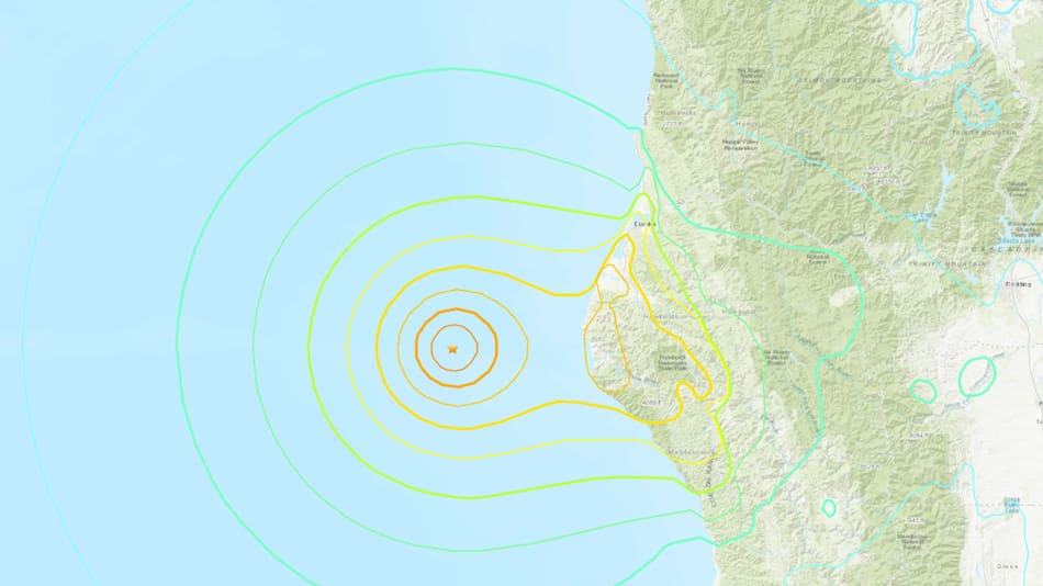 Terremoto en California. Foto: REUTERS.