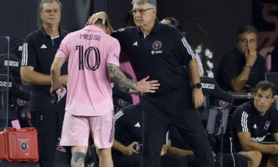 Lionel Messi y Gerardo Martino. Foto: NA