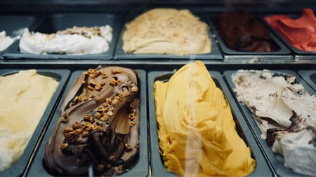 Gustos de helado; heladerías. Foto: Unsplash.