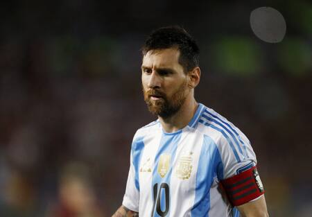 Lionel Messi; Argentina vs Venezuela. Foto: Reuters
