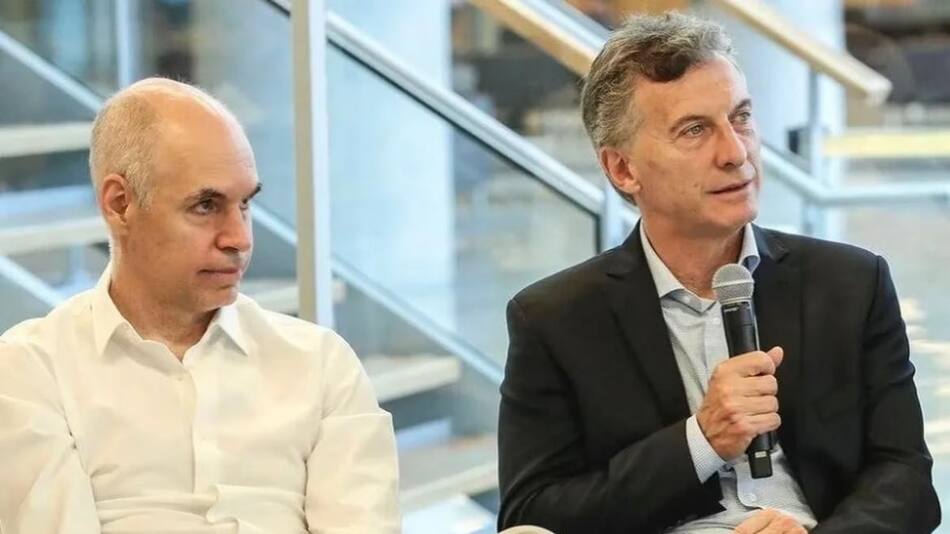 Mauricio Macri salió a respaldar la candidatura de Larreta.