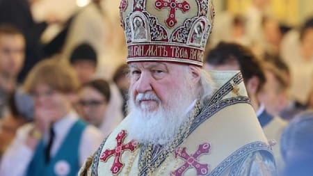 Patriarca Cirilo, Iglesia Ortodoxa rusa. Foto: Reuters.