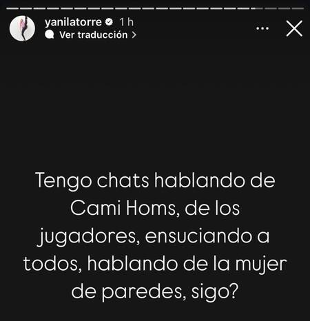Pelea Wanda Nara y Yanina Latorre. Foto: Instagram.