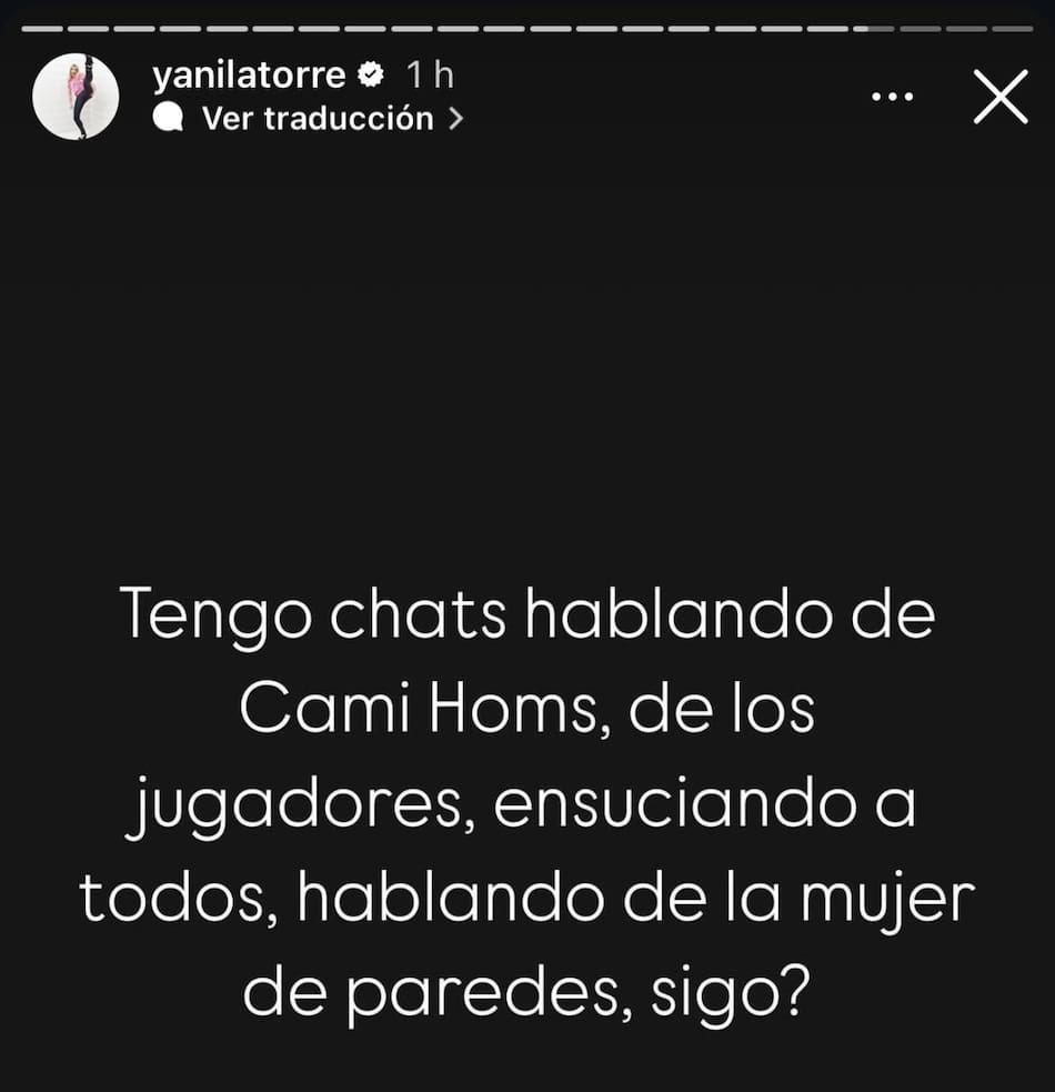 Pelea Wanda Nara y Yanina Latorre. Foto: Instagram.