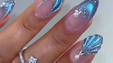 Adiós al blanco y rojo, hola a las mermaid nails: las uñas delicadas y elegantes que marcan tendencia en Año Nuevo