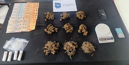 Operativo contra el narcotráfico en Morón.