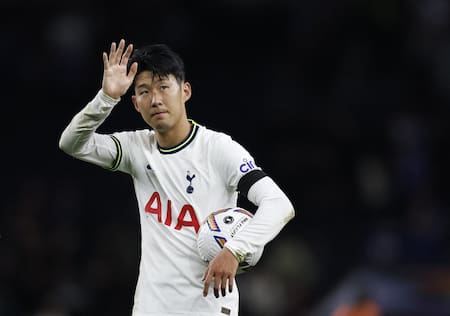 Heung-min Son. Foto: REUTERS.
