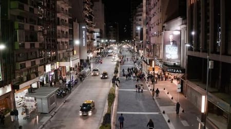 Avenida Corrientes - reinauguración