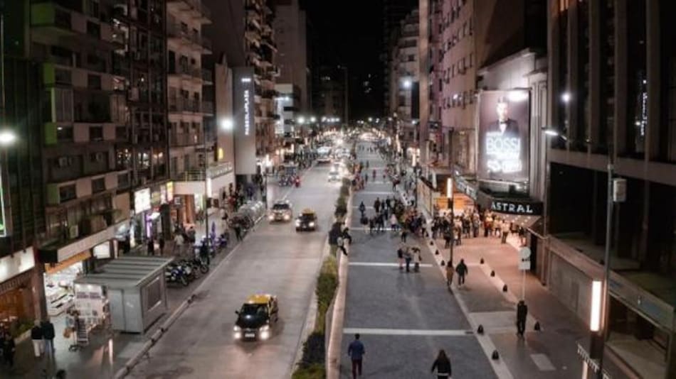 Avenida Corrientes - reinauguración