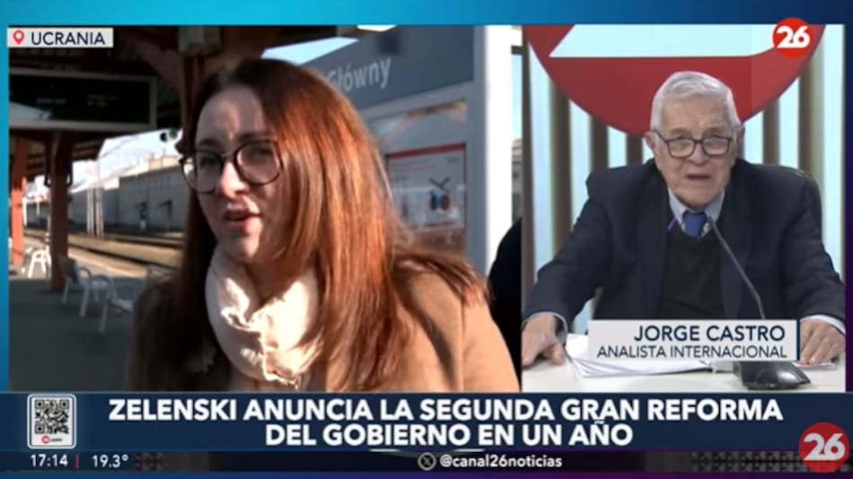 Jorge Castro sobre los cambios en la política de Ucrania.