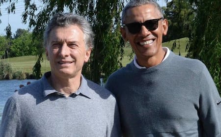 Mauricio Macri y Barack Obama