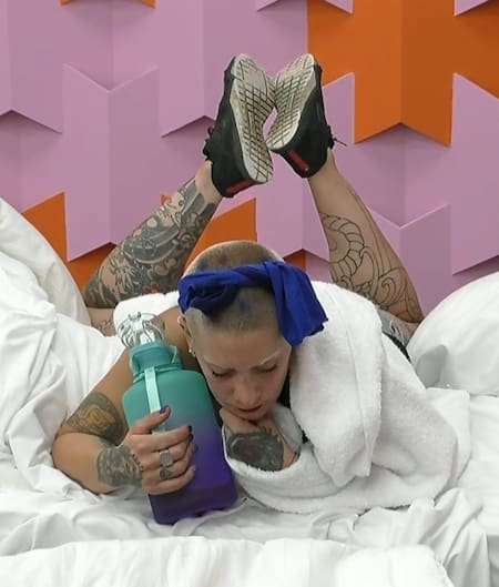 Furia de "Gran Hermano". Foto: Captura.