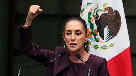 Claudia Sheinbaum, presidenta de México. Foto: Reuters.