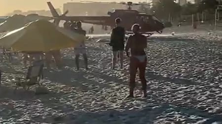 Hinchas de Racing fueron atacados a tiros en una playa de Río de Janeiro en la previa de la final de la Recopa