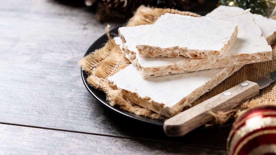 Turrón navideño