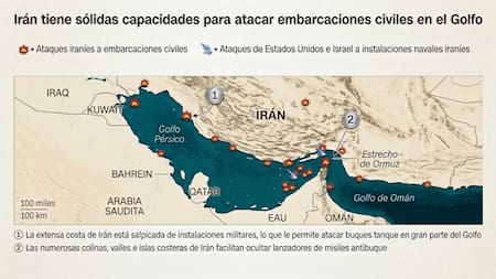 Por qué Irán tiene ventaja en el Estrecho de Ormuz