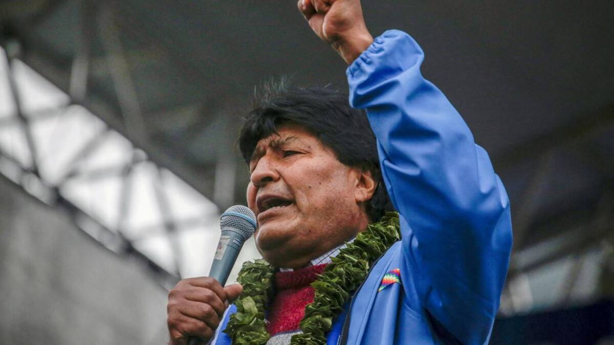 Evo Morales. Foto: Reuters.