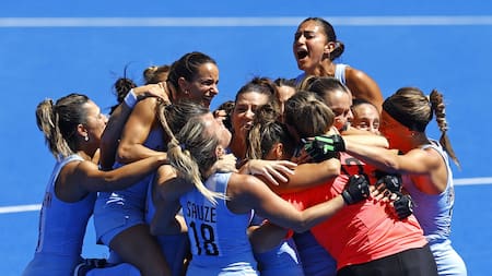 Las Leonas enfrentarán a Países Bajos en las semifinales. Foto: Reuters.