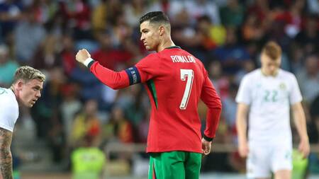 Cristiano Ronaldo; Selección Portugal. Foto: EFE.