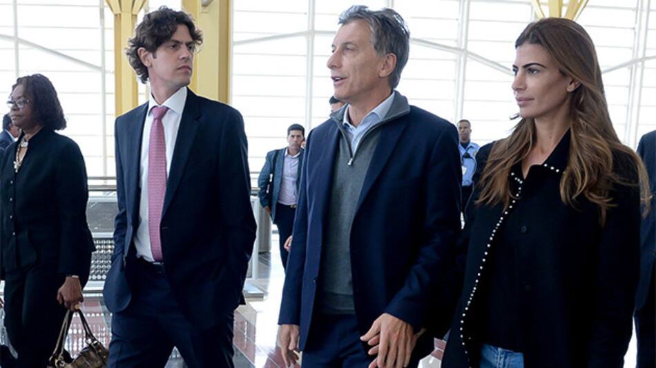 Macri en Washington (DYN)