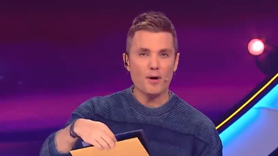 Santiago del Moro. Foto: captura Telefe.