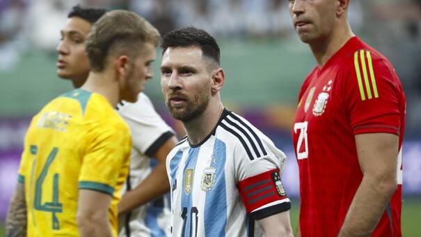 Video: el golazo de Lionel Messi para abrir el marcador ante Australia