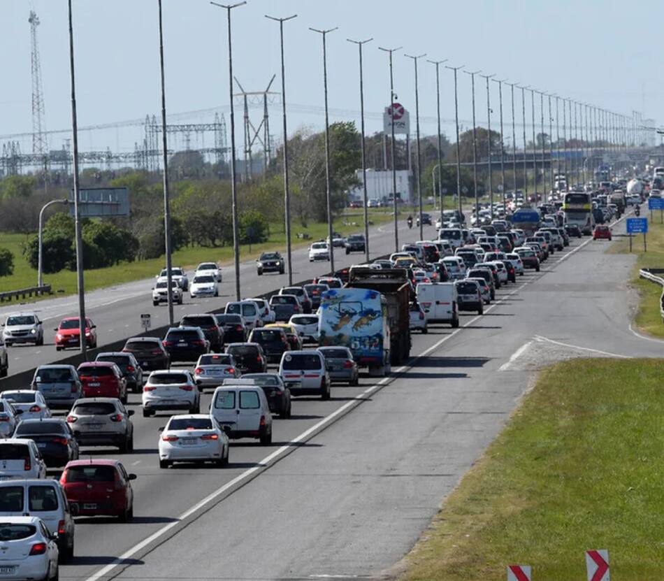Ruta 2, temporada de verano. Foto: NA