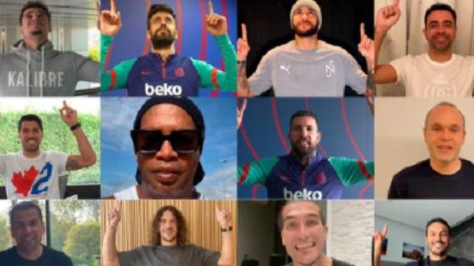 Saludos a Messi por nuevo récord en Barcelona