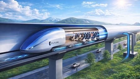 El tren sin vías que innovará la forma de viajar: conectará Londres y París en menos de media hora