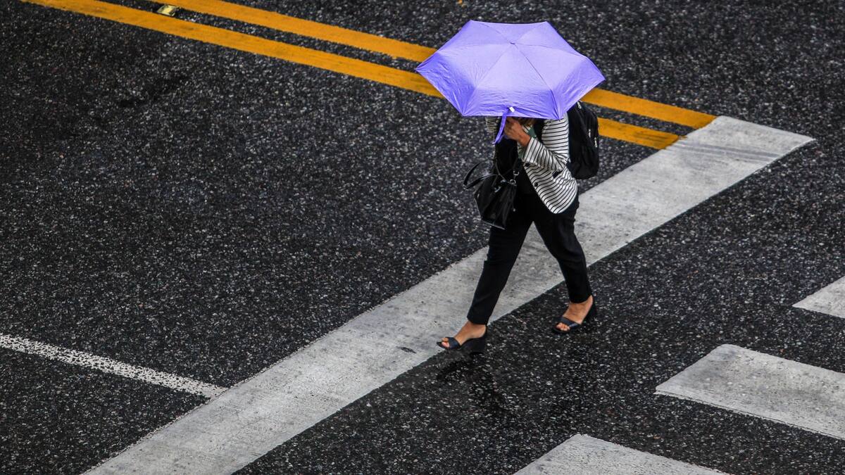 Lluvia. Foto: NA.