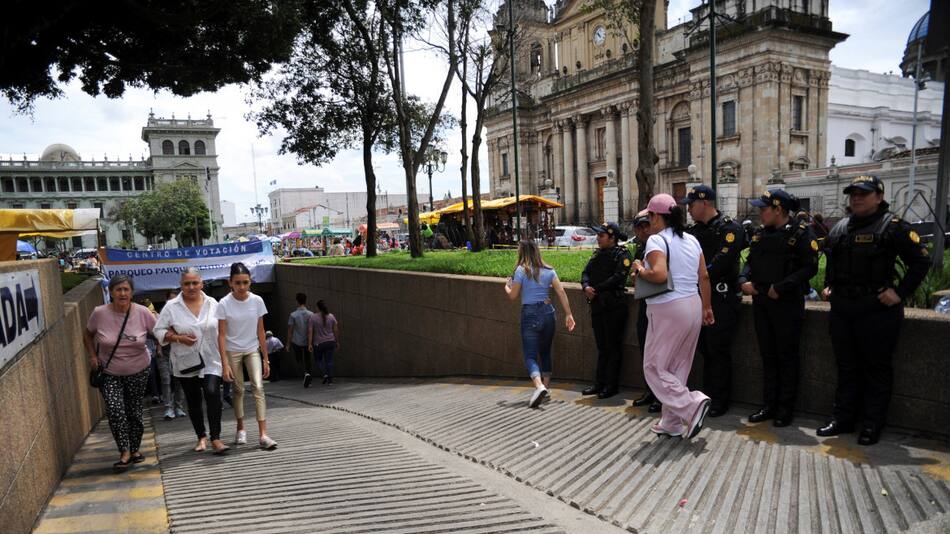 Elecciones en Guatemala. Foto: Reuters.