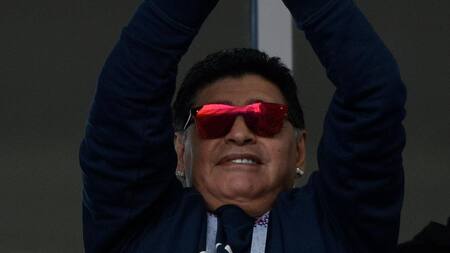 Mundial Rusia 2018, Maradona, Selección Argentina, Argentina vs. Islandia, NA